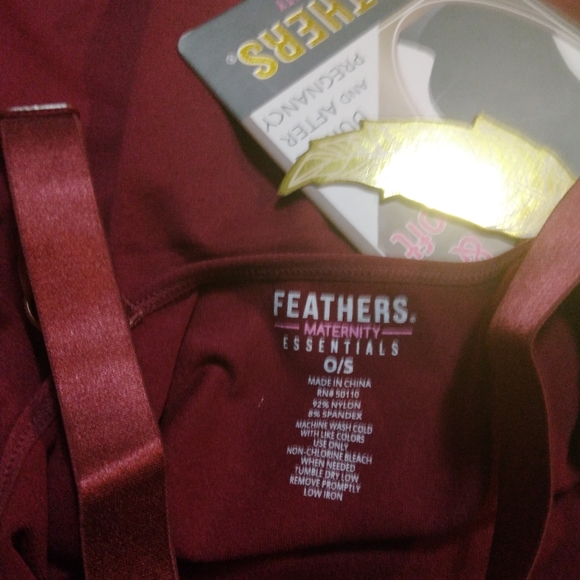 AVIA Med Seamless Zip Front Sports Bra and FEATHERS Maternity Essential size o/s - Picture 10 of 14